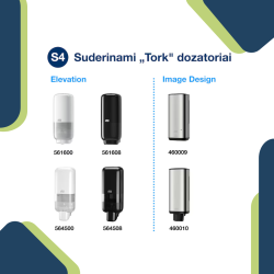 Tork švelnaus kvapo muilo putos, S4 (520501)